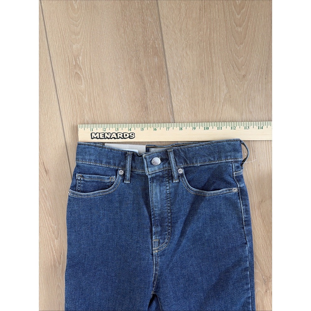 Everlane The Way High Skinny Jeans Women's  Size 26 Mid-Blue Stretch‎ NWT - Picture 6 of 7